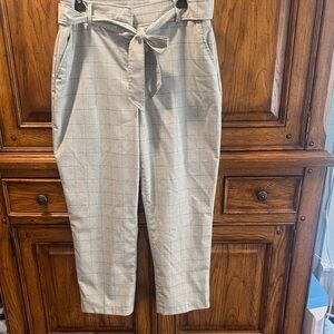 Joie Gray Straight Leg Pants